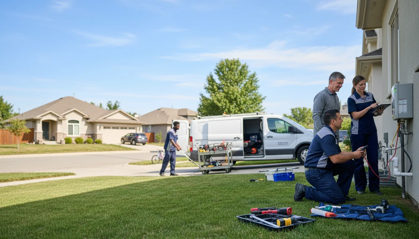 Tankless water heater service in Staples, MN